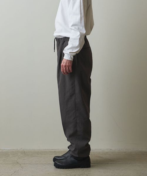 <Steven Alan> AIR/OX LINED 2PLEATED EASY PANTS -BOLD/パンツ <Steven Alan> AIR/OX LINED 2PLEATED EASY PANTS -BOLD/パンツ