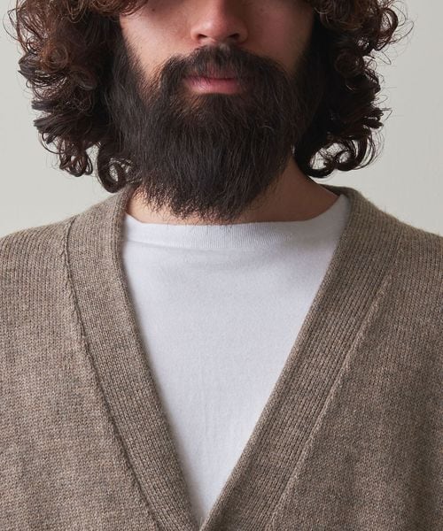 THIBAULT VAN DER STRAETE＞ V NECK CARDIGAN/カーディガン