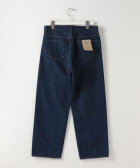 YAECA> DENIM PANTS WIDE STRAIGHT 13WW/ denim pants
