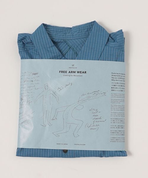 POSTALCO × Steven Alan＞ FREEARM SHIRT/シャツ