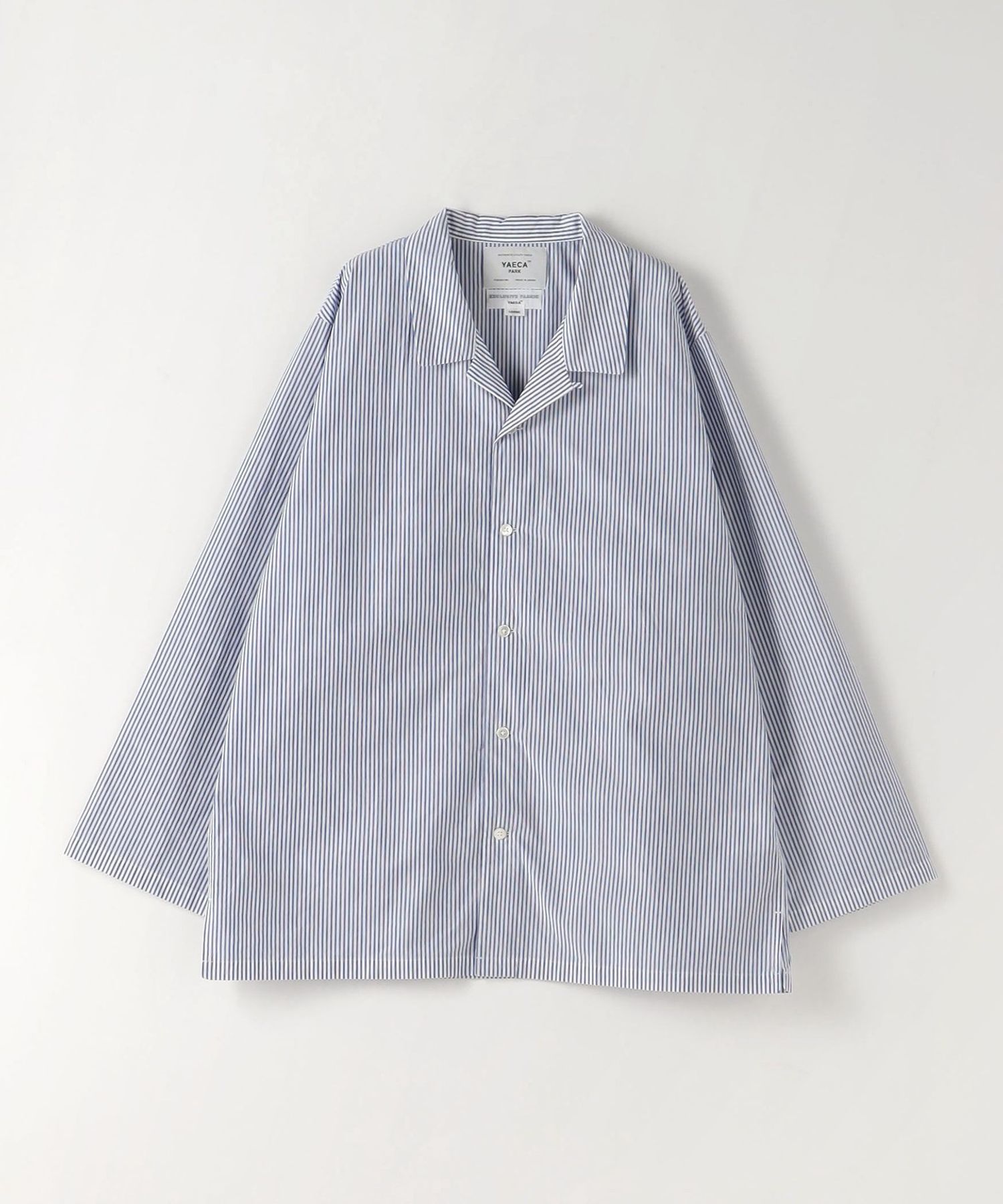 【本日限定価格】YAECA PARK／ボタンシャツ YAECA（ヤエカ）BUTTON SHIRT WIDE / SAX 公式通販 | Parkside
