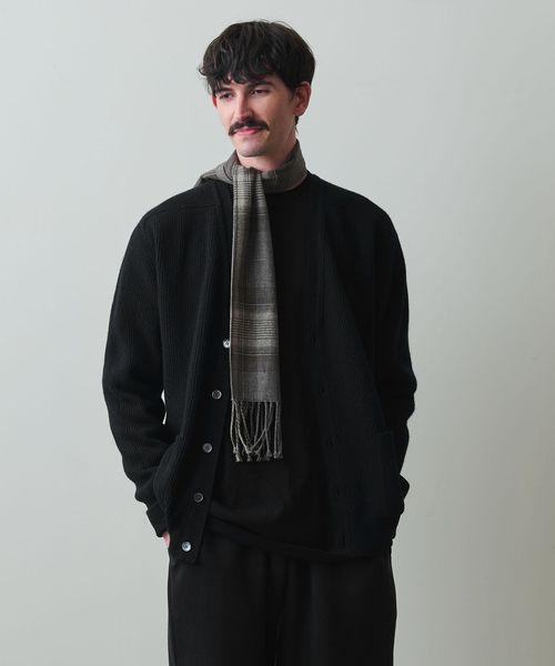 United arrows William Lockie コットンカーディガン 楽天市場】ウィリアムロッキー WILLIAM LOCKIE JACKSON SHAWL
