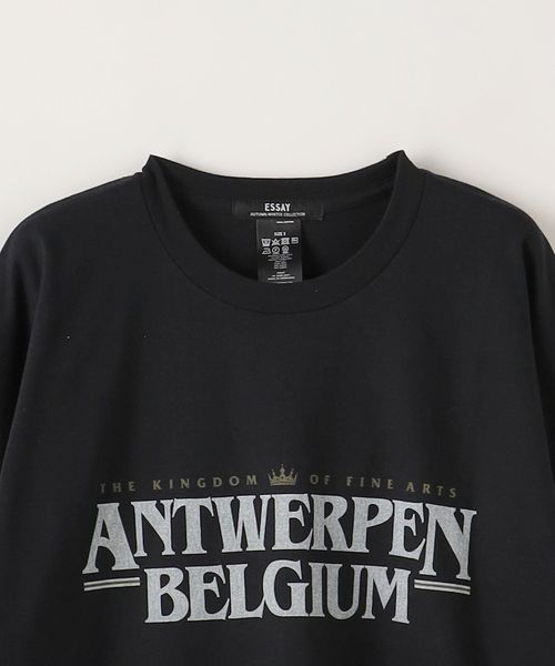 ESSAY × Steven Alan＞ ANTWERPEN LSL/Tシャツ