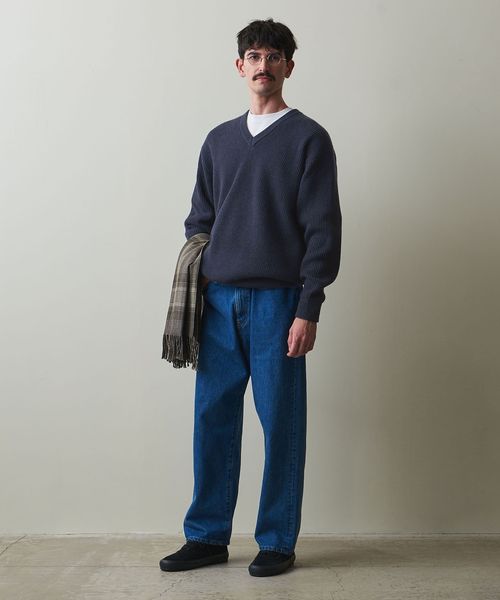 新品　steven alan オーストラリアンラムズウール　ポロカラーニット Steven Alan＞ オーストラリアンラムズウール ポロカラー ニット