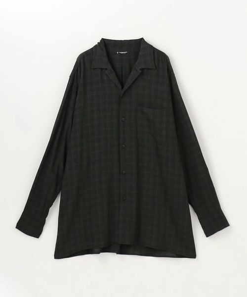 MAATEE&SONS OPEN COLLAR SHIRTS ドS LINEN｜トップス