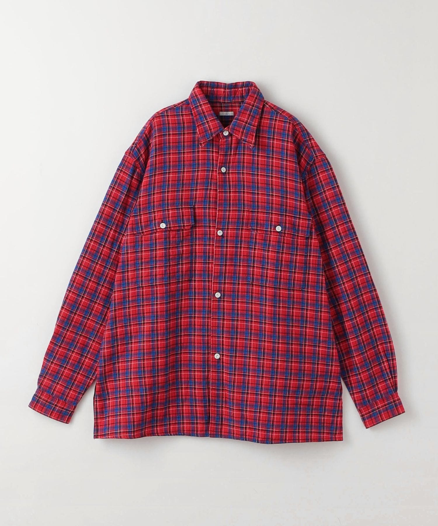 ＜Steven Alan＞ OMBRECHECK/シャツ SOWBOW＞ WORK SHIRT/シャツ