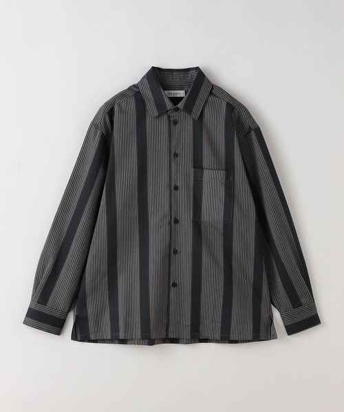 THE HINOKI ストライプシャツ THE HINOKI (ザ ヒノキ) 「Organic Cotton Stripe Half Sleeve