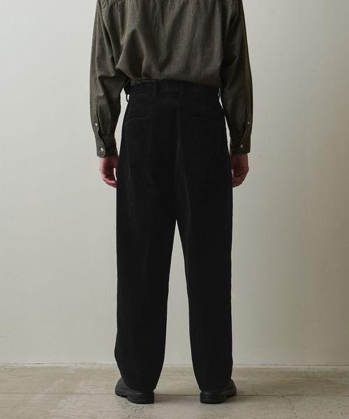 【再値下げ】Steven Alan バイオコーデュロイ ドレストラウザーズ Steven Alan＞ バイオ コーデュロイ インツープリーツ ドレス