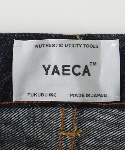 YAECA＞ DENIM PANTS WIDE STRAIGHT 14W/デニムパンツ