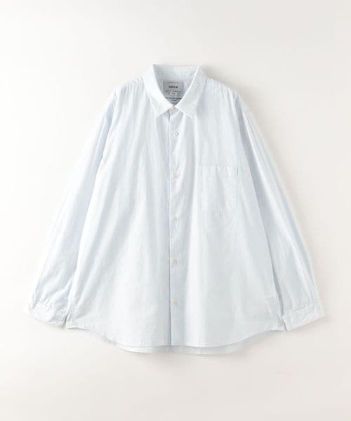 YAECA＞ BUTTON SHIRT WIDE S―ST/シャツ