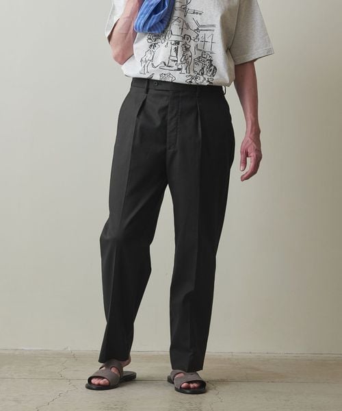 Steven Alan HYBRD RMY インワンプリーツスラックス（2着目） Steven Alan＞ HYBRD RMY インワンプリーツ スラックス