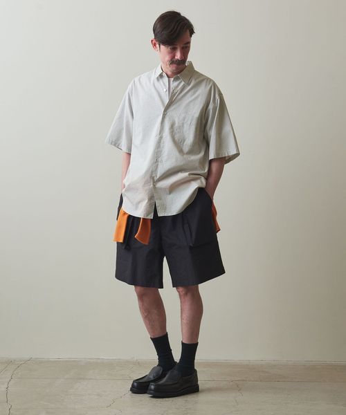 Steven Alan チェックシルクパンツ Steven Alan＞ コットン/シルク/リネン チェック レギュラー