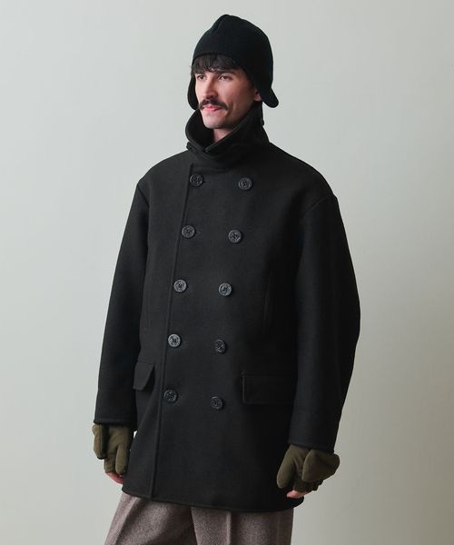 別注 SCHOTT Steven Alan US PEAJACKET Pコート 8100024Y0081_l1_a051.jpg