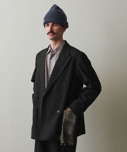 Steven Alan ダブルブレステッド 6BジャケットベージュS Steven Alan（スティーブンアラン）の「＜Steven Alan＞ W/LI