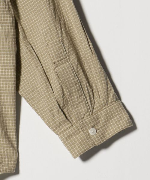 ＜YAECA PARK＞ BUTTON SHIRT YAECA PARK＞ CHECK BUTTON SHIRT/シャツ