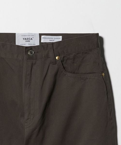 YAECA PARK ヤエカ パーク コットン パンツ スティーブンアラン スティーブン アラン×ヤエカのレーベル「ヤエカ パーク