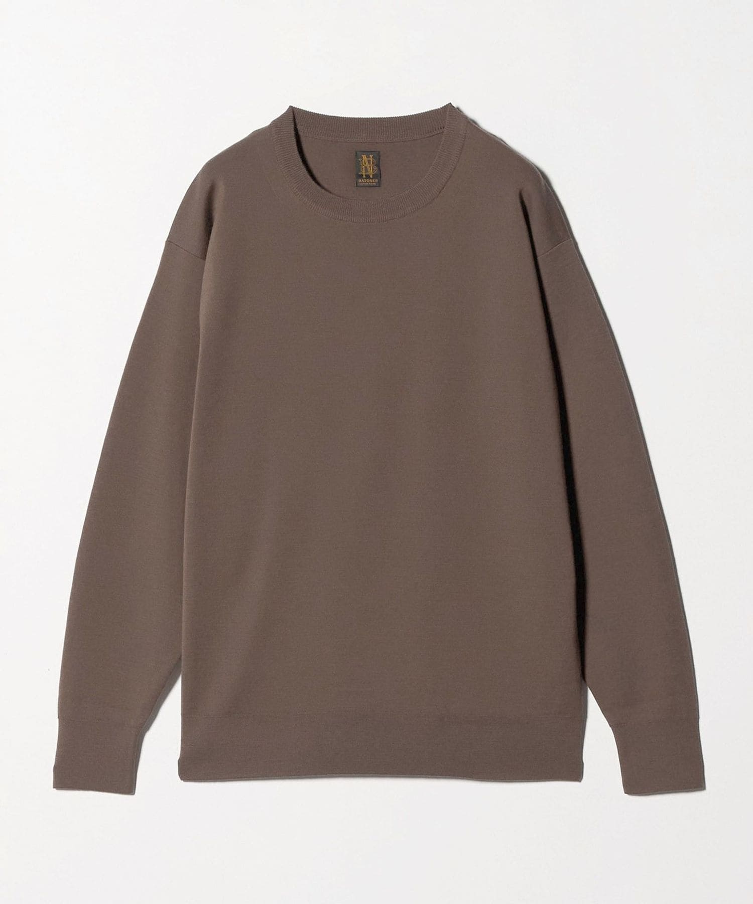 BATONER＞ SMOOTH CREW NECK/ニット