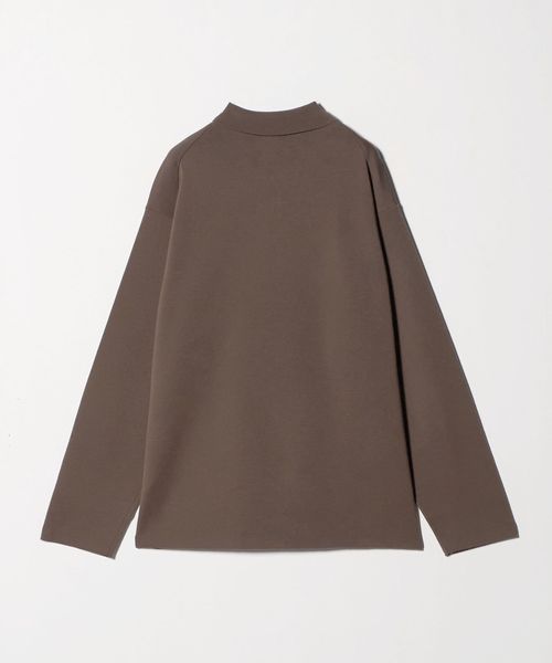 BATONER＞ SMOOTH HALF ZIP/ニット