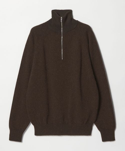 BATONER/＜BATONER＞ ALPACA HALF ZIP/ニット/ニット / セーター