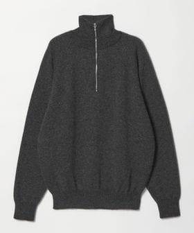 BATONER/＜BATONER＞ ALPACA HALF ZIP/ニット/ニット / セーター