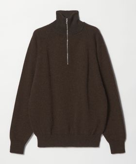 BATONER/＜BATONER＞ ALPACA HALF ZIP/ニット/ニット / セーター