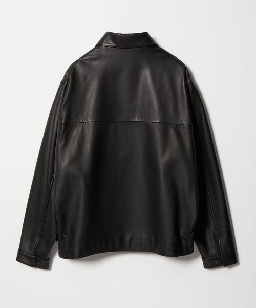 Steven Alan＞ シープ グローブレザー ワーク ブルゾン