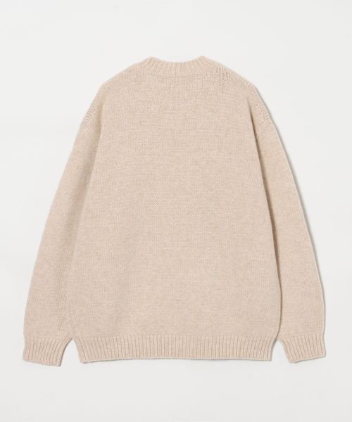 Steven Alan＞ ハミルトンラムズウール ハイクルーネック ニット