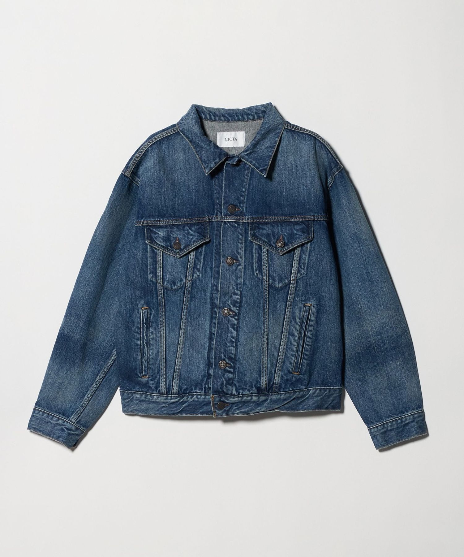 パデカロ　綿麻デニムジャケット パデカロ綿麻デニムジャケット
