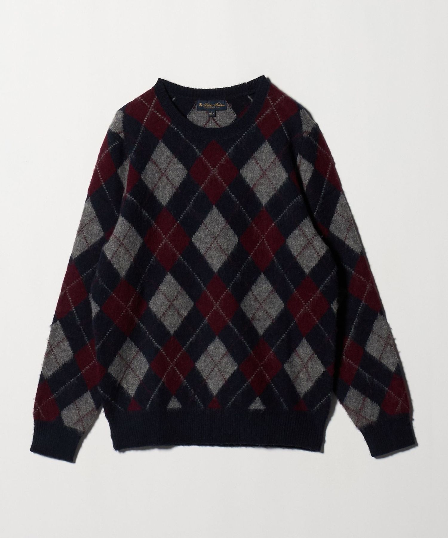 Brooks Brothers＞ WL ARGLYE CN/ニット
