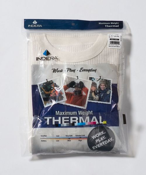 steven alan/＜INDERA MILLS＞ MAX THRML LSL/カットソー/Tシャツ / カットソー