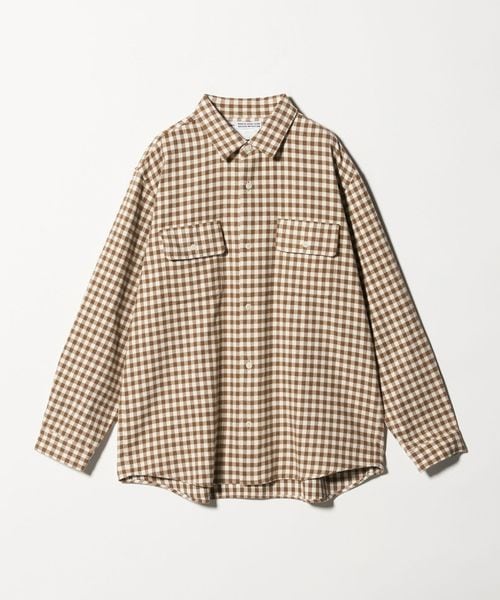 YAECA/＜YAECA＞  FLAP POCKET SHIRT/シャツ/シャツ / ブラウス