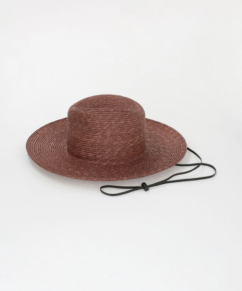 LAロゴ ストローハット フリーサイズ bocodeco＞ STRW L/B HAT/ハット