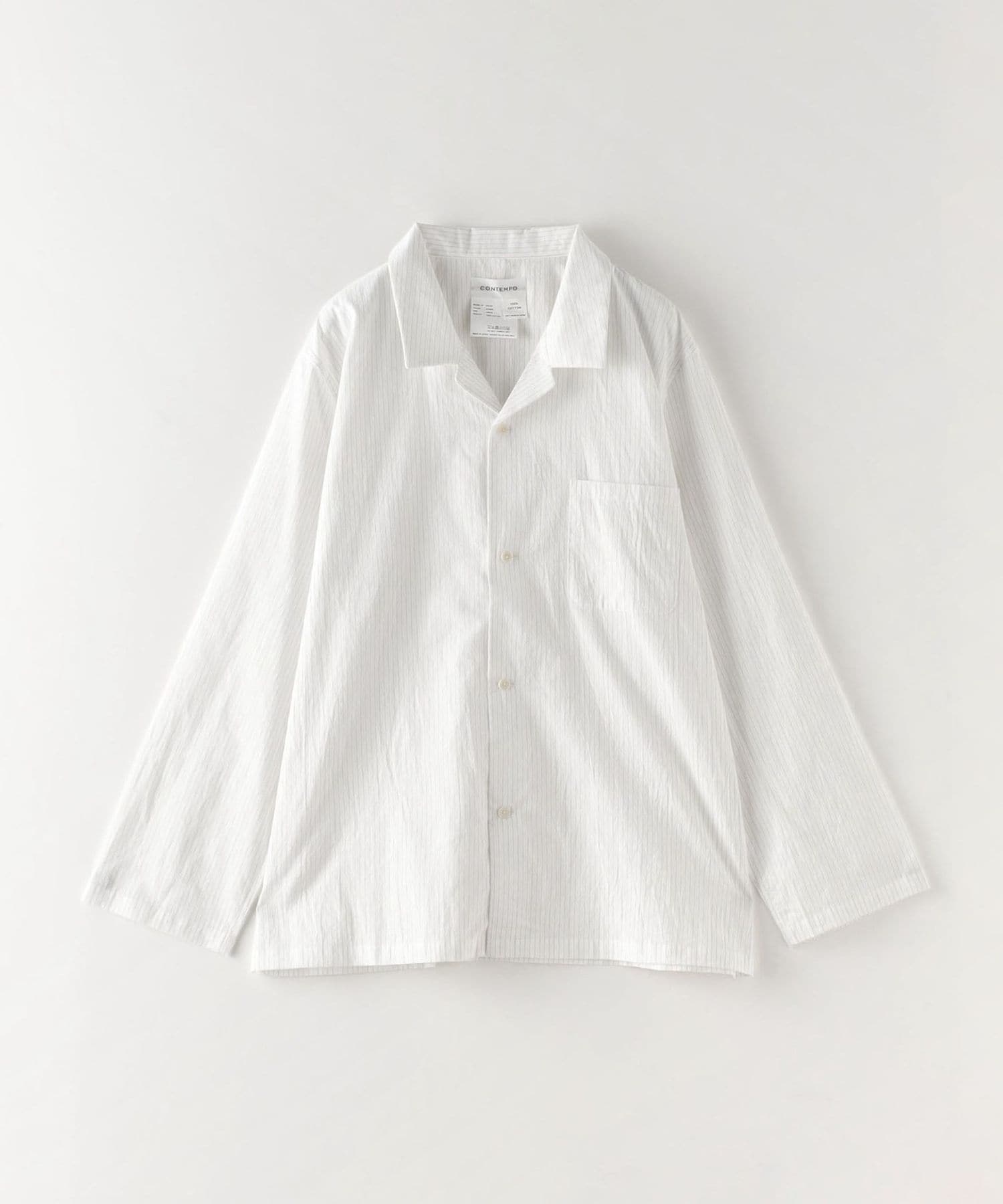 YAECA＞ CONTEMPO PAJAMAS SHIRT ST/シャツ