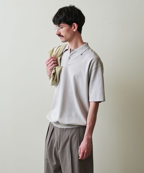 60ハイツイスト ショートスリーブ ニット ポロシャツ ―LOOSE Steven Alan（スティーブンアラン）の「＜Steven Alan＞ 60ハイ