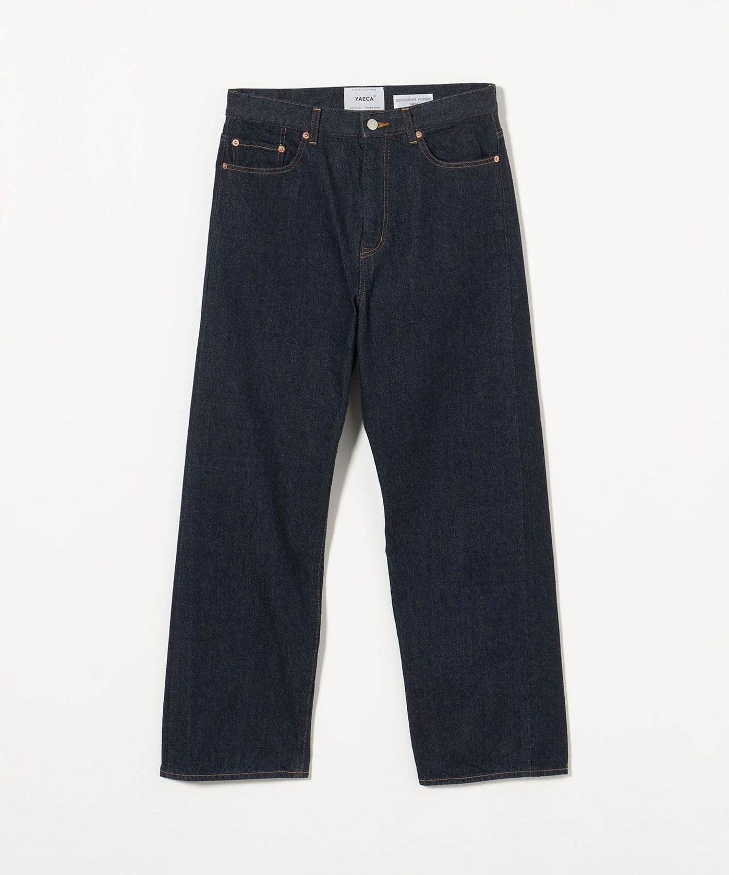 YAECA＞ DENIM PANTS WIDE CROPPED 13W/デニムパンツ