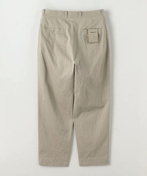 YAECA Tuck Tapered Chino 2本セット(SIZE32) YAECA TUCK TAPERED CHINO TROUSERS – unexpected store