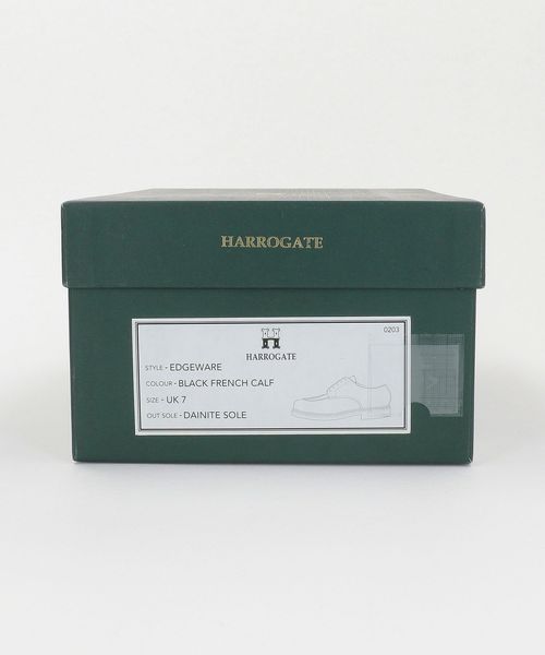 靴 HARROGATE EDGEWARE UK7 HARROGATE EDGEWARE ”BLACK”［ブラック］ - Maiden Voyage