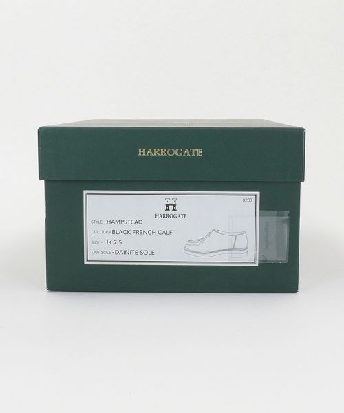 靴 HARROGATE HAMPSTEAD UK7.5 25.5-26 HRG04 HARROGATE 2024春夏新作 Men's ハロゲイト ハムステッド