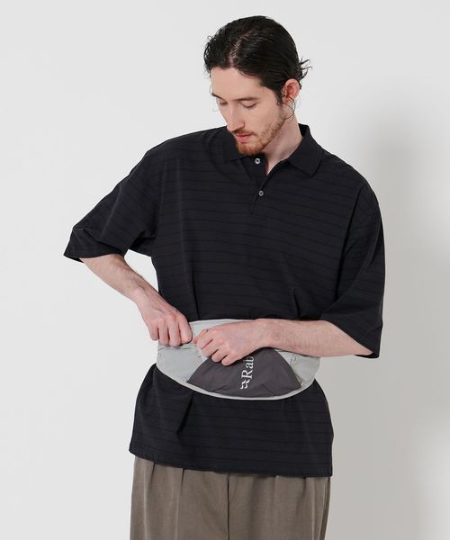 ＜Steven Alan＞ 40//ツイスト ボーダー ポロシャツ ―LOOSE UNITED ARROWS LTD. OUTLET｜<Steven Alan> 40//ツイスト