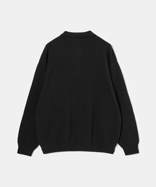 steven alan コットンニットポロシャツ Steven Alan＞ CTN/CA 2B ニット ポロシャツ