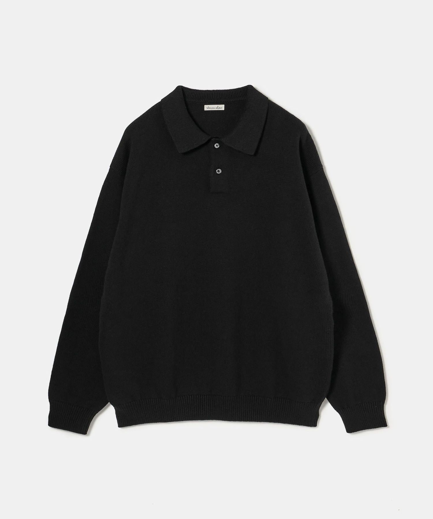 Steven Alan＞ CTN/CA 2B ニット ポロシャツ