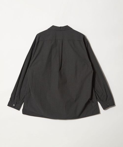 Steven Alan＞ 60 シック チェック オープンカラー シャツ
