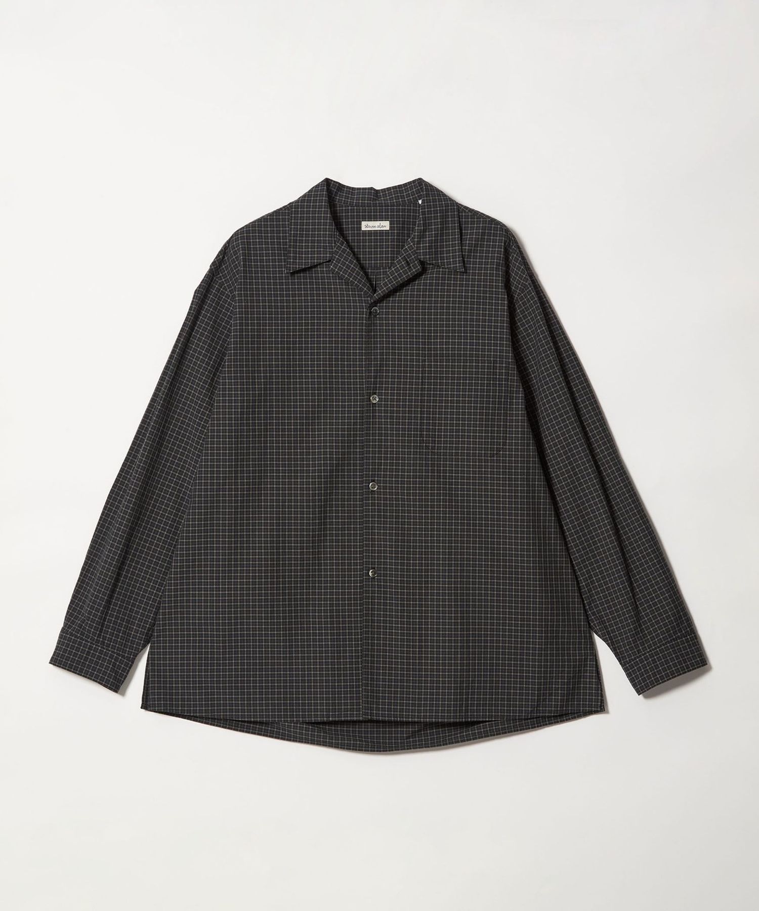 steven alanカラーチェックシャツ Steven Alan チェックシャツ スティーブンアラン - メルカリ