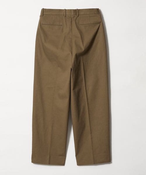 Steven Alan クッキークロス インツープリーツ ドレス トラウザーズ Steven Alan＞ ウール オックスフォード イン ツープリーツ