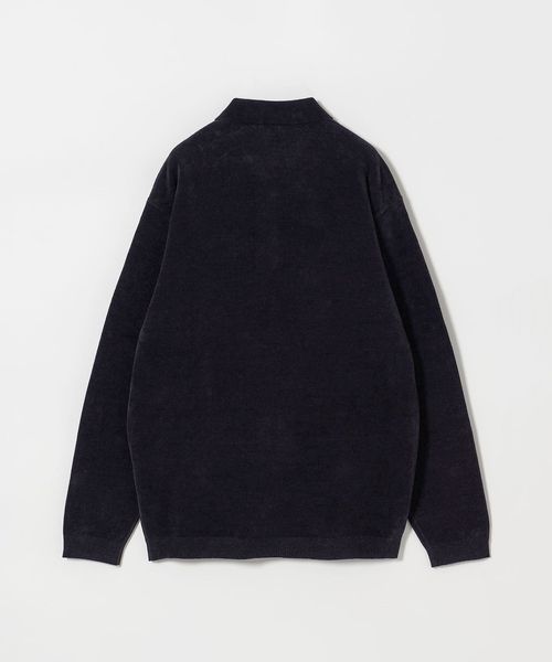 スティーブンアラン　ニットポロ　ブラック Steven Alan（スティーブンアラン）の「＜Steven Alan