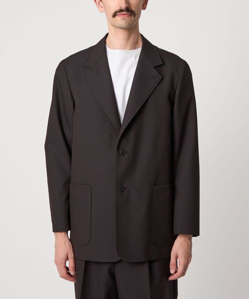 Steven Alan ウール ジャケット ネイビーグレー M ビッグシルエット Amazon.co.jp: [ビューティー&ユース ユナイテッドアローズ