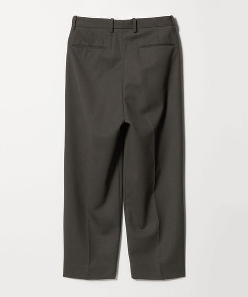 Steven Alan クッキークロス インツープリーツ ドレス トラウザーズ Steven Alan＞ コットン/リネン ツイル イン ツープリーツ