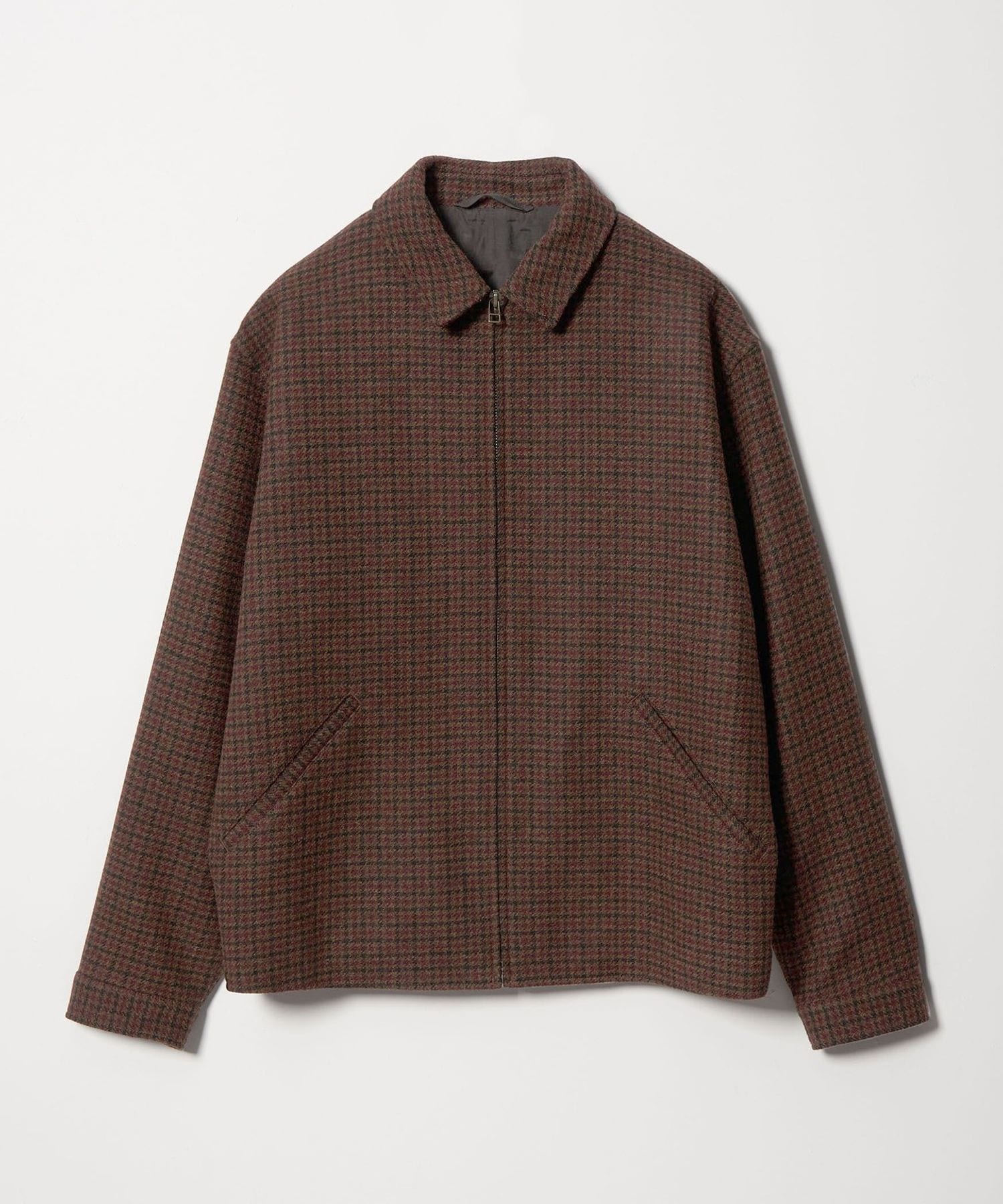 Steven Alan＞ ブリティッシュチェック ワーク ブルゾン