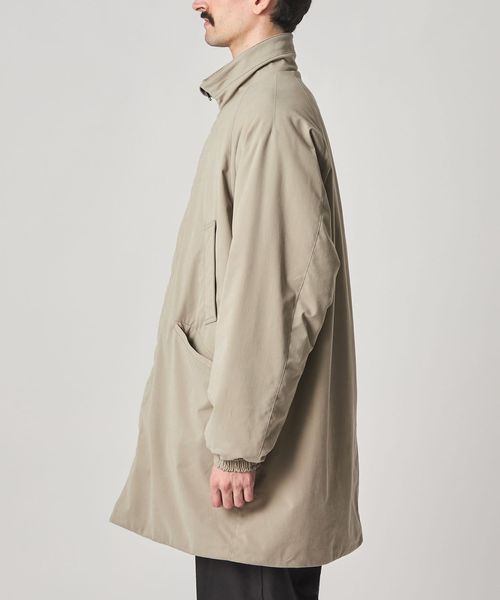 24aw Steven Alan パデット スタンド コート Steven Alan＞ ブラッシュド パデッド スタンド コート