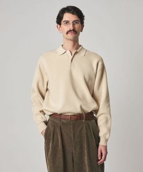 steven alan/＜Steven Alan＞ T/C ミラノリブ ポロカラー ニット/ニット / セーター